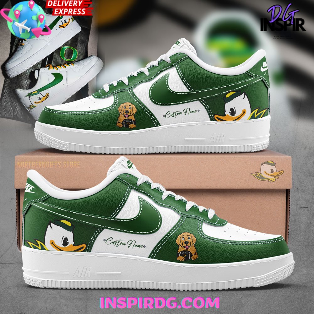 Oregon Ducks x Ben Herbstreit Custom Air Force 1