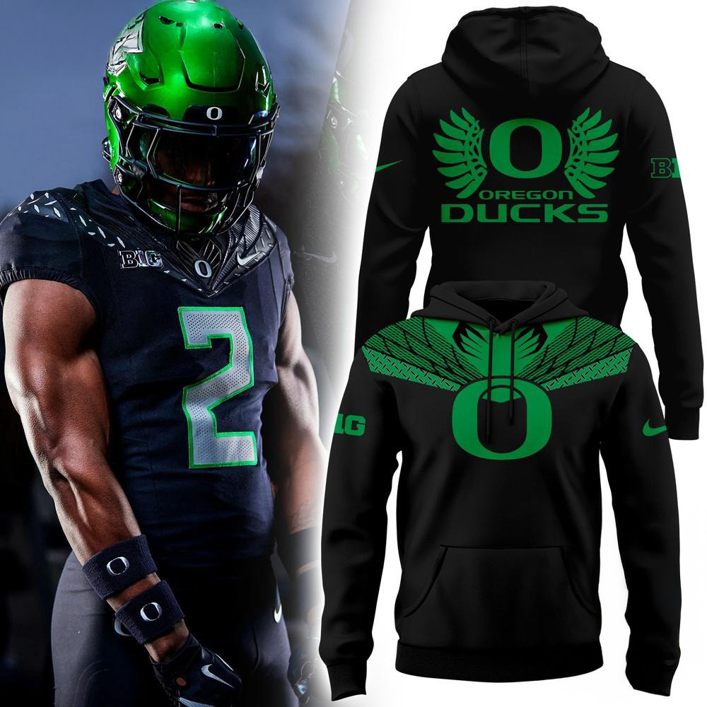 Oregon Football Big Ten Championship Limited New Hoodie Oregon Football