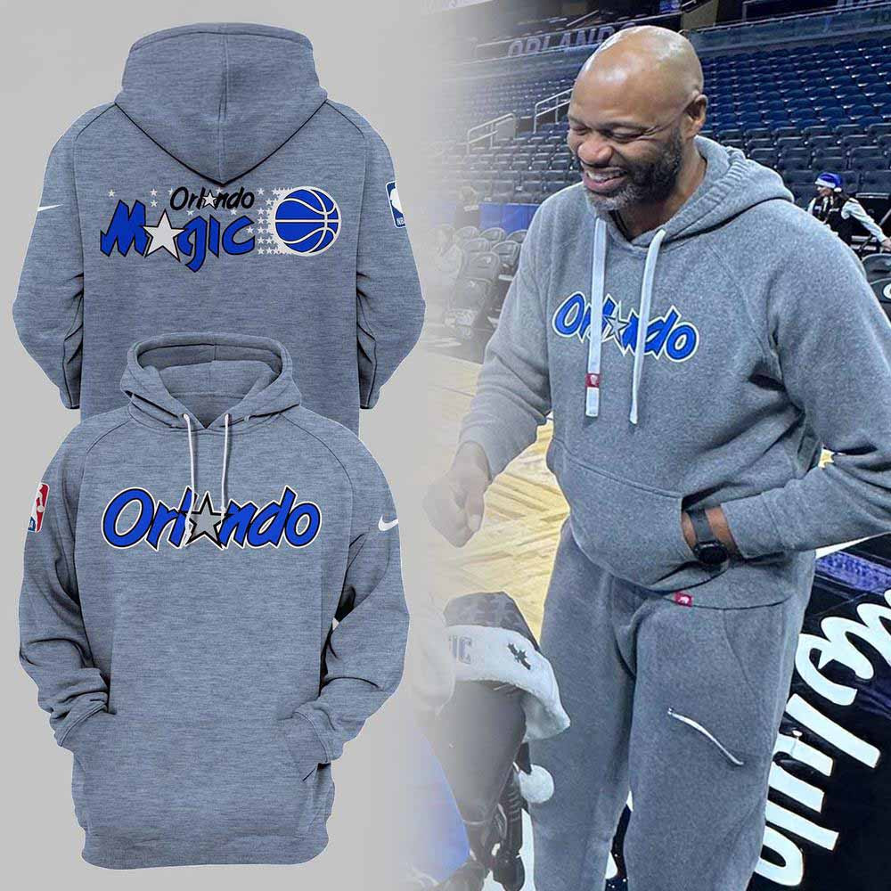Orlando Magic Coach Jamahl Mosley Raglan Hoodie