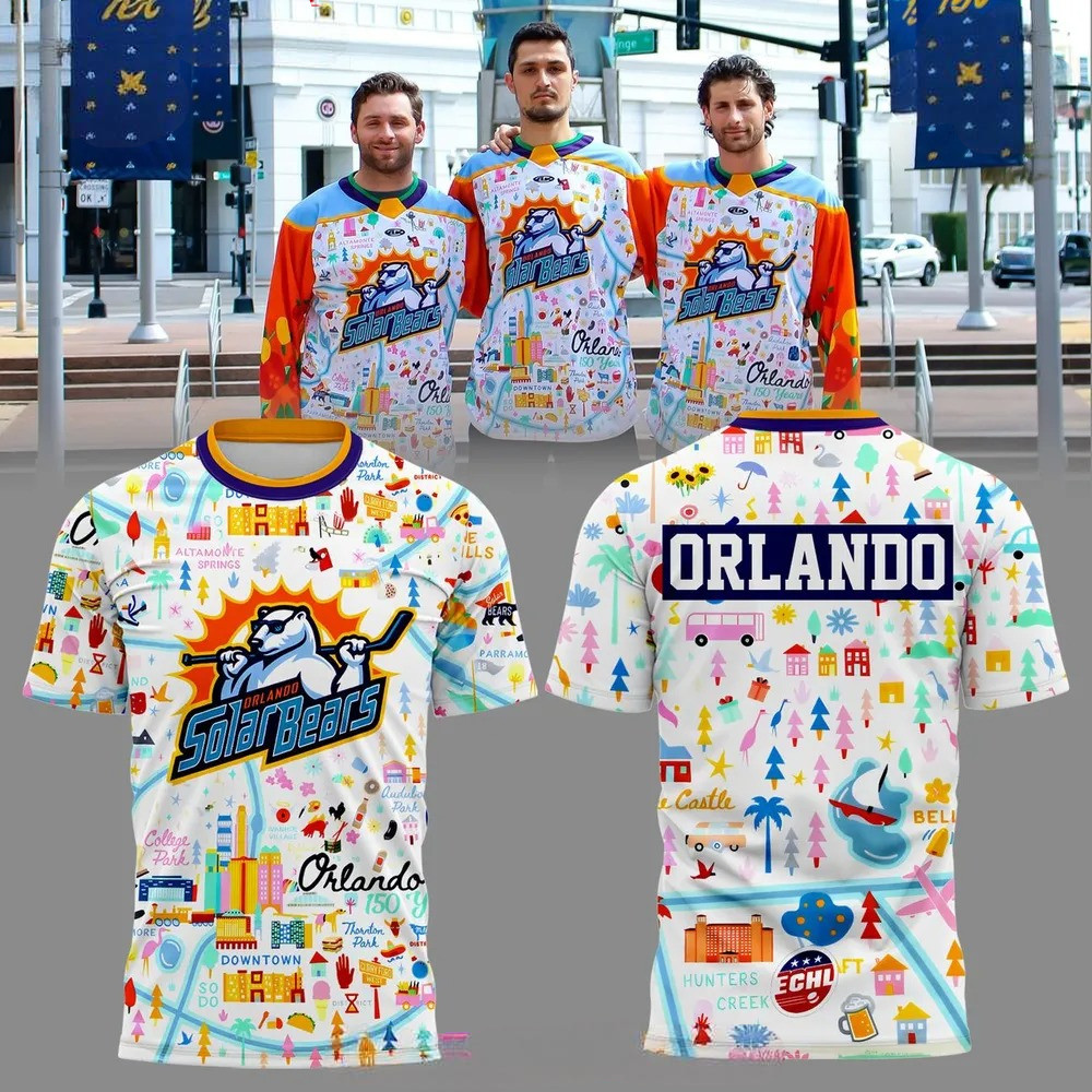 Orlando Solar Bears Happy Early Birthday 2025 T-Shirt Birthday Gifts For Hockey Fans Oregontrailrvpk Shirt