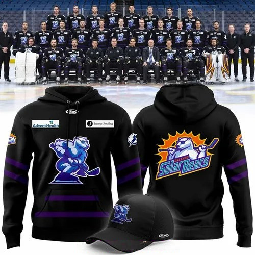 Orlando Solar Bears Youth Alternate 2025 Hoodie Great Gifts For Hockey Fans