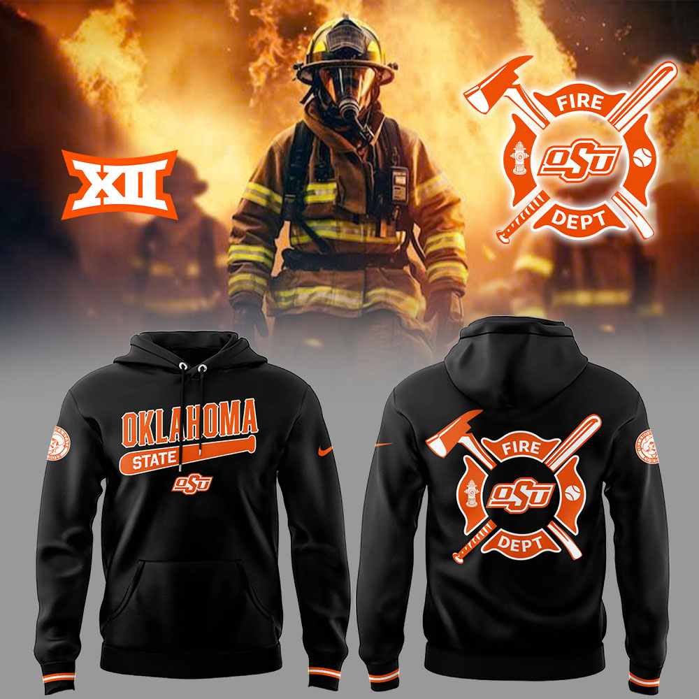 Osu Baseball X Firefighter Appreciation Hoodie Gift For Baseball Lover