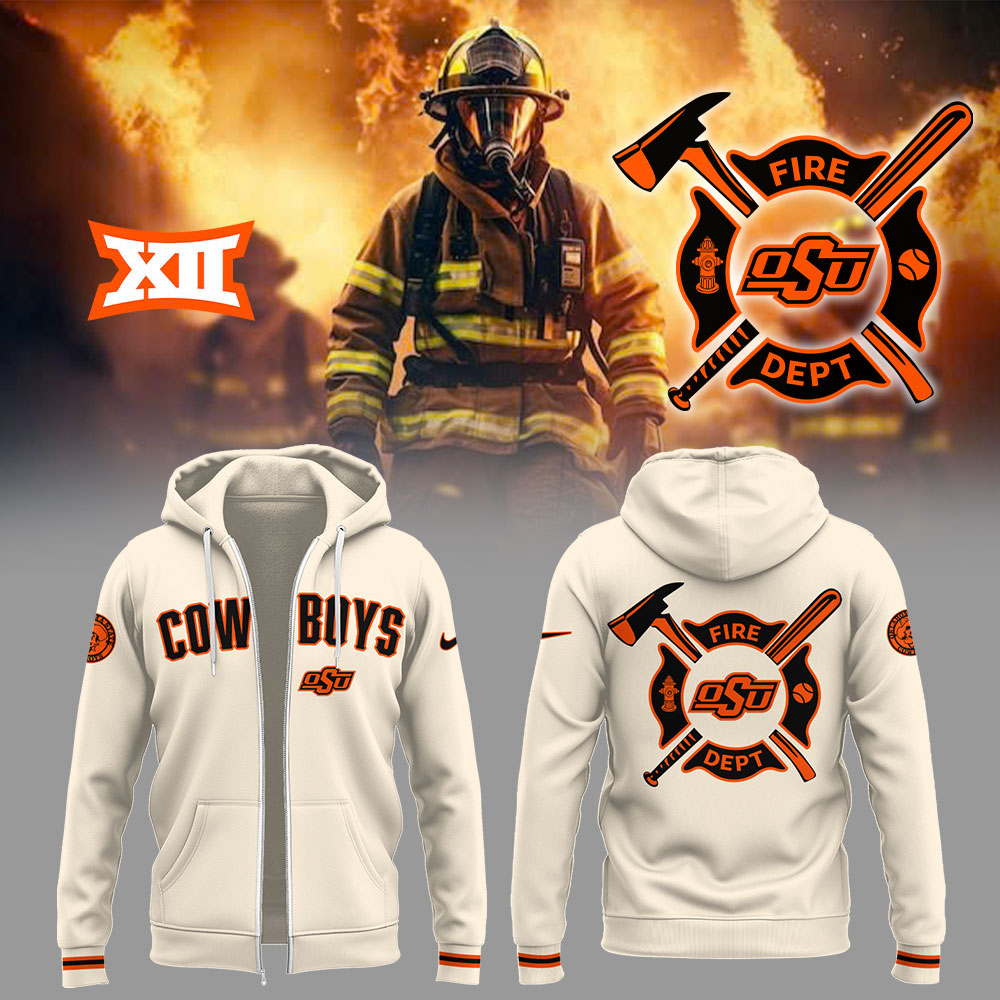 OSU Baseball x Firefighter Appreciation Zip Hoodie