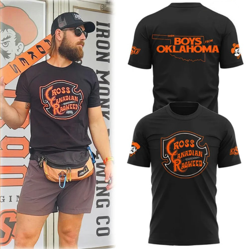OSU Cowboy Cross Canadian Ragweed Special T-Shirt For Husband Oregontrailrvpk Shirt
