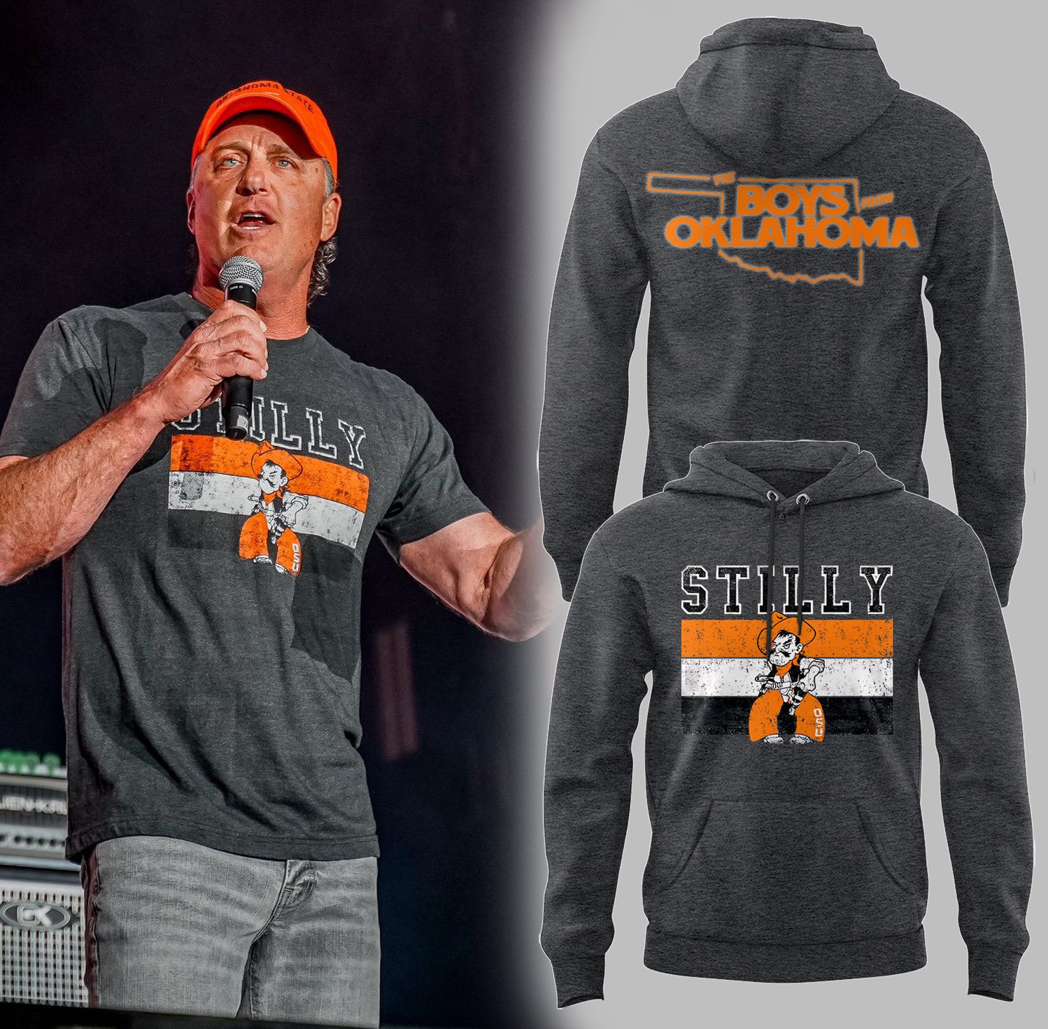 Osu Cowboy Stilly Hoodie Cool