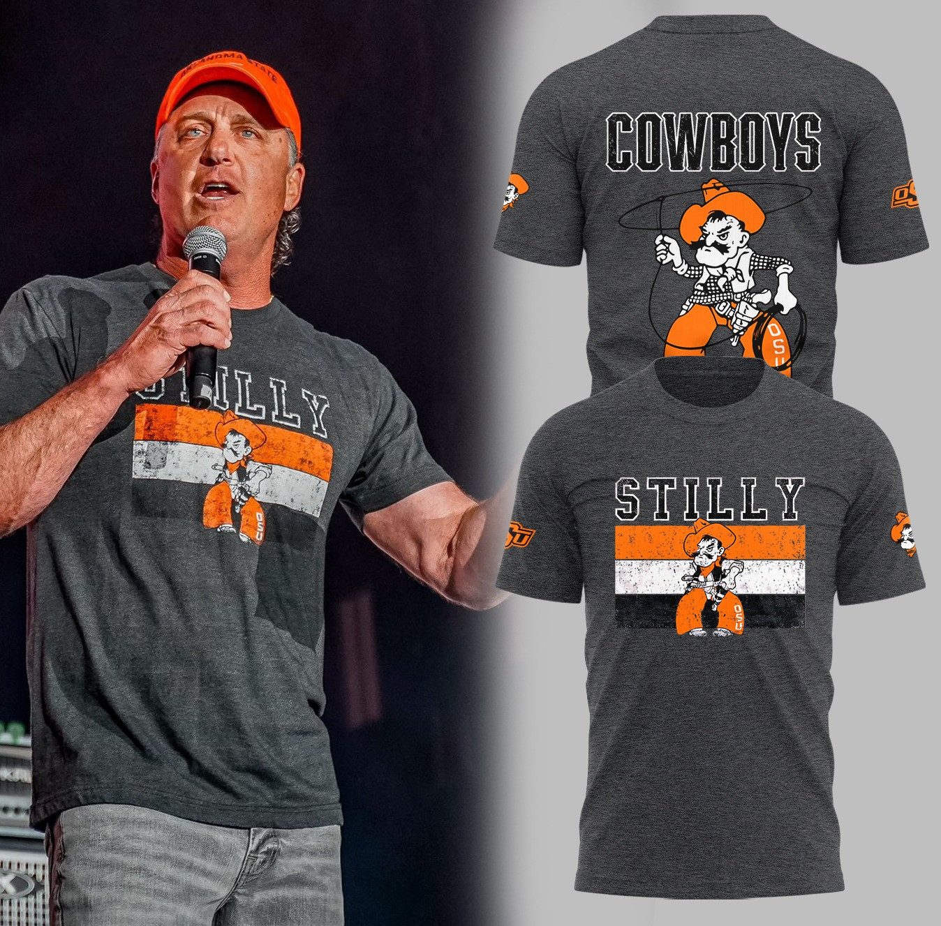 OSU Cowboy STILLY Shirt Oklahoma State Coach Mike Gundy Cowboys Stilly T-Shirt Oregontrailrvpk Shirt