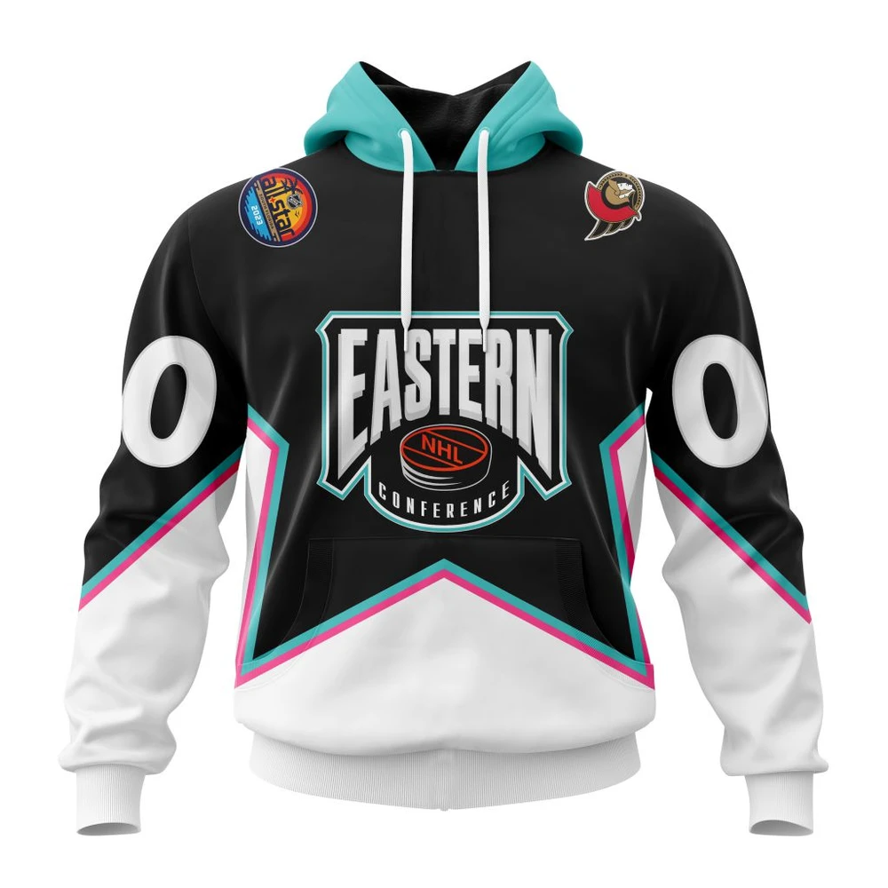 Ottawa Senators All-Star Eastern Conference All Over Print Hoodie Style 31764