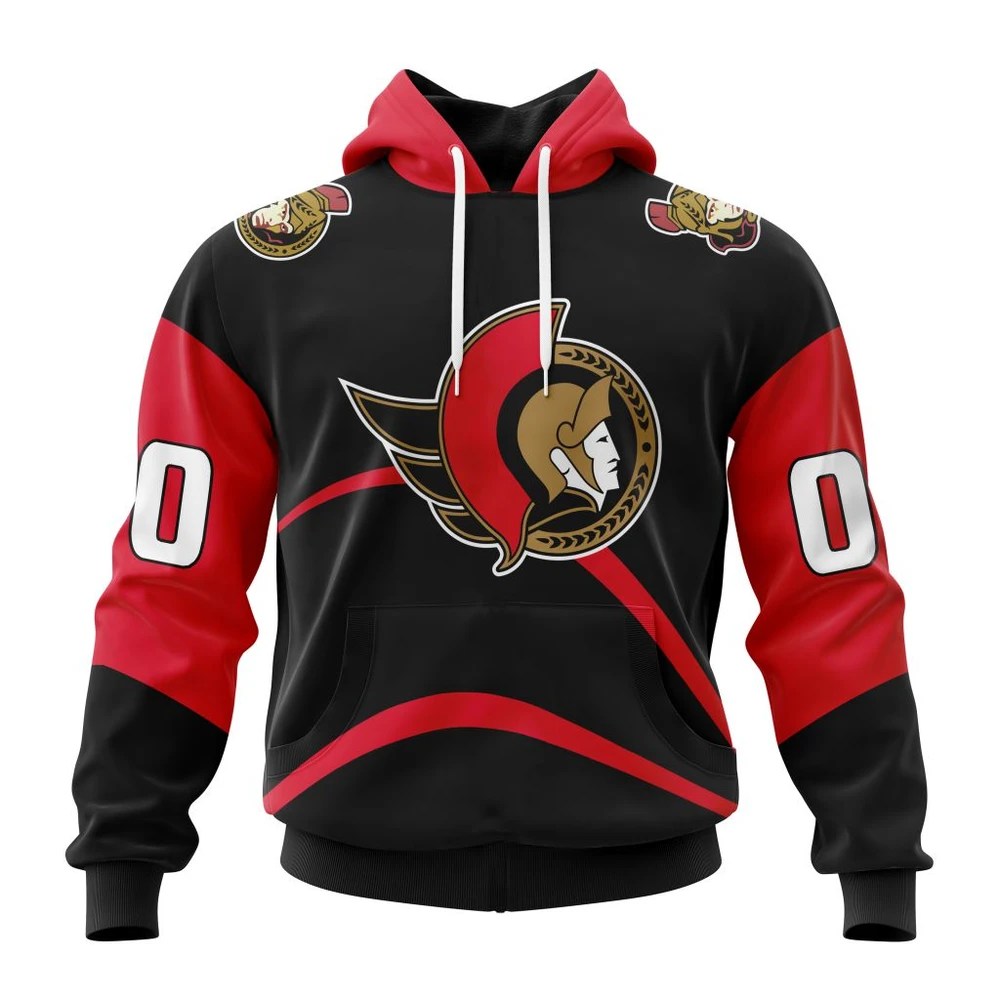 Ottawa Senators Reverse Retro Kits All Over Print Hoodie Style 79298