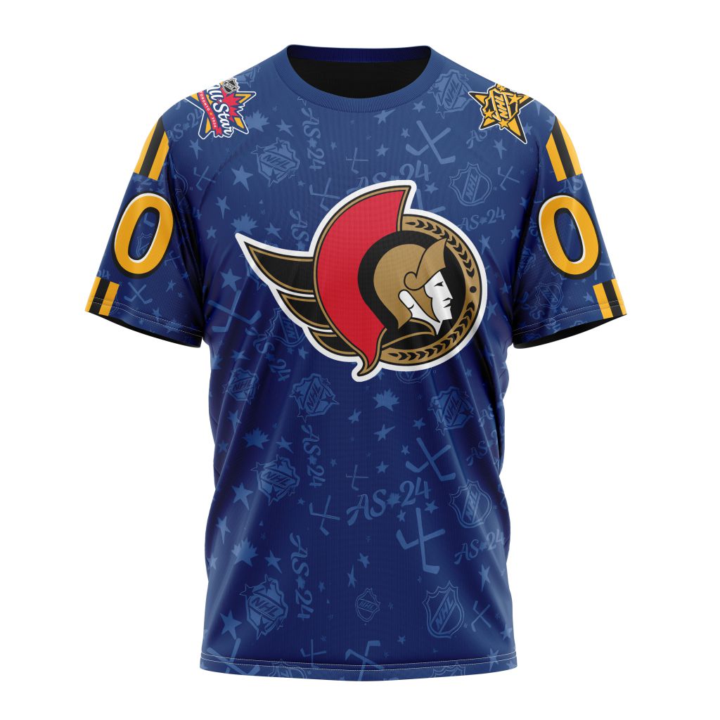 Ottawa Senators Special 2024 All-Star Game Design 01 Personalized Name And Number T-Shirt Oregontrailrvpk Shirt