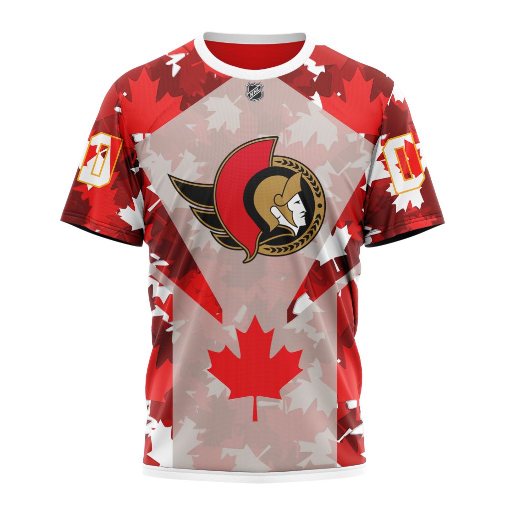 Ottawa Senators Special Concept For Canaday Day Personalized Name And Number T-Shirt Oregontrailrvpk Shirt