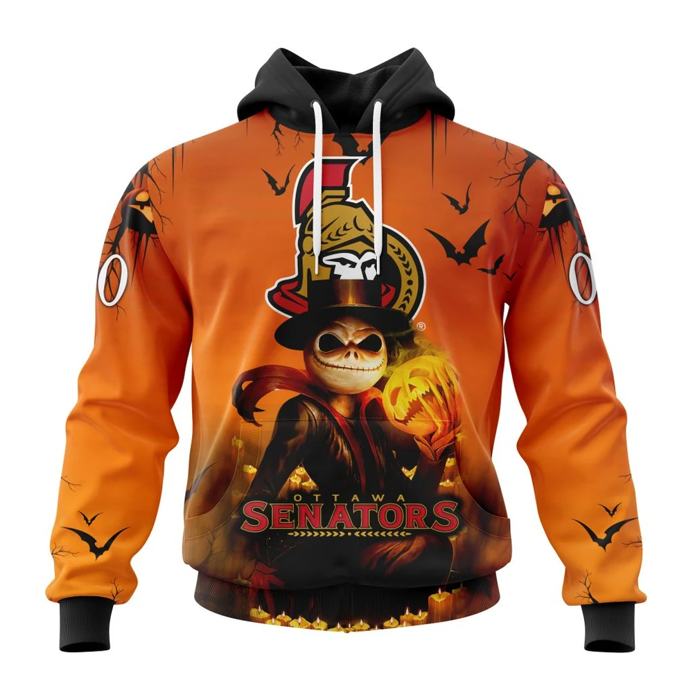 Ottawa Senators Special Halloween Concepts All Over Print Hoodie Style 74885