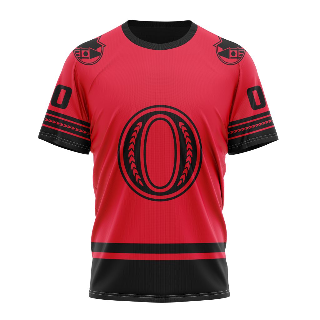 Ottawa Senators Special Two-tone Design 01 Personalized Name And Number T-Shirt Oregontrailrvpk Shirt