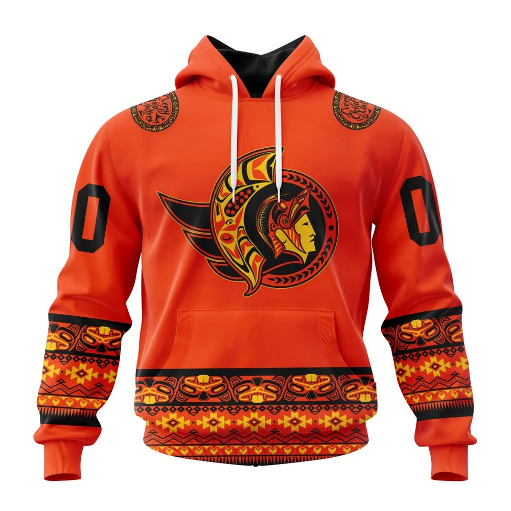 Ottawa Senators Specialized National Day For Truth And Reconciliation All Over Print Hoodie Style 80459