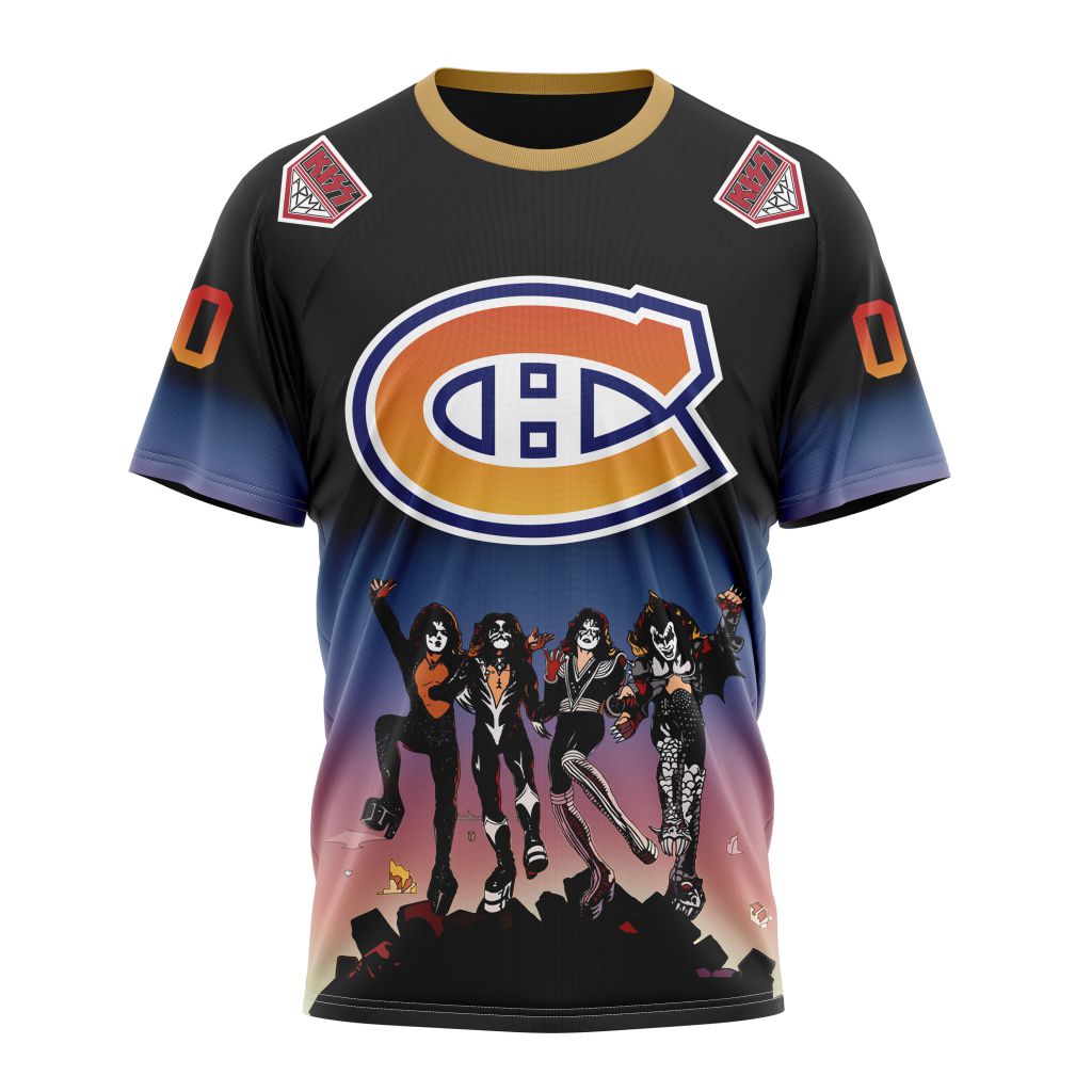Ottawa Senators X KISS Band Design Personalized Name And Number T-Shirt Oregontrailrvpk Shirt