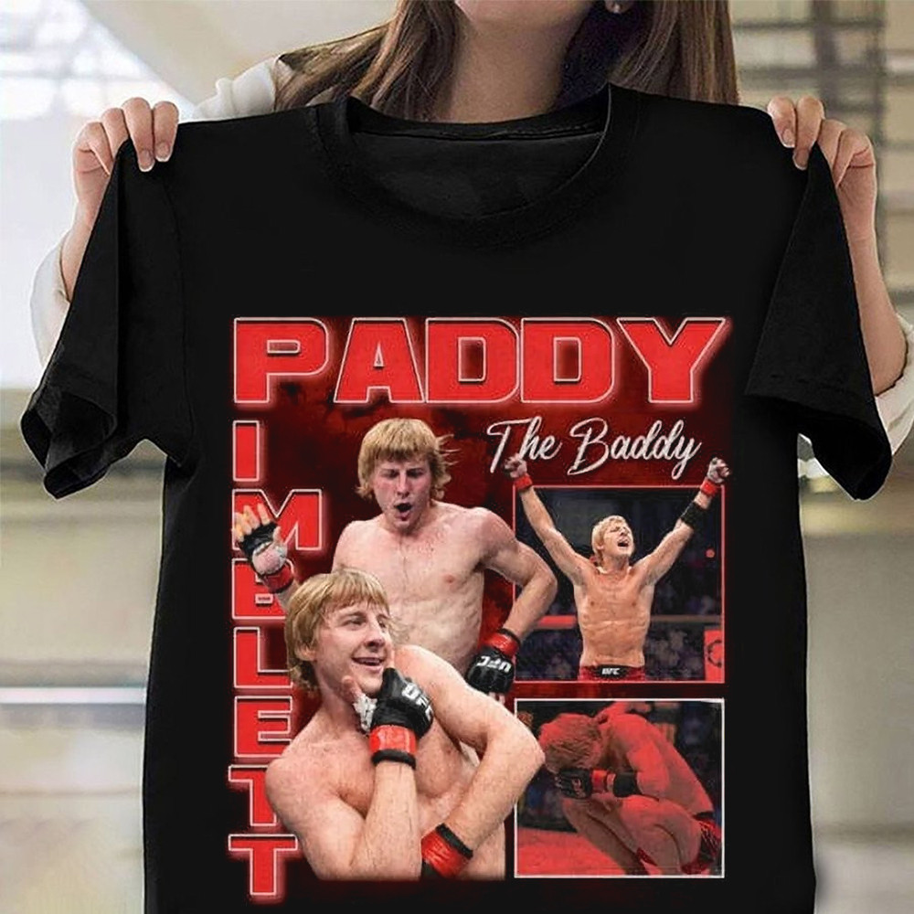 Paddy Pimblett The Baddy MMA T-Shirt Gift Ideas For Husband Oregontrailrvpk Shirt