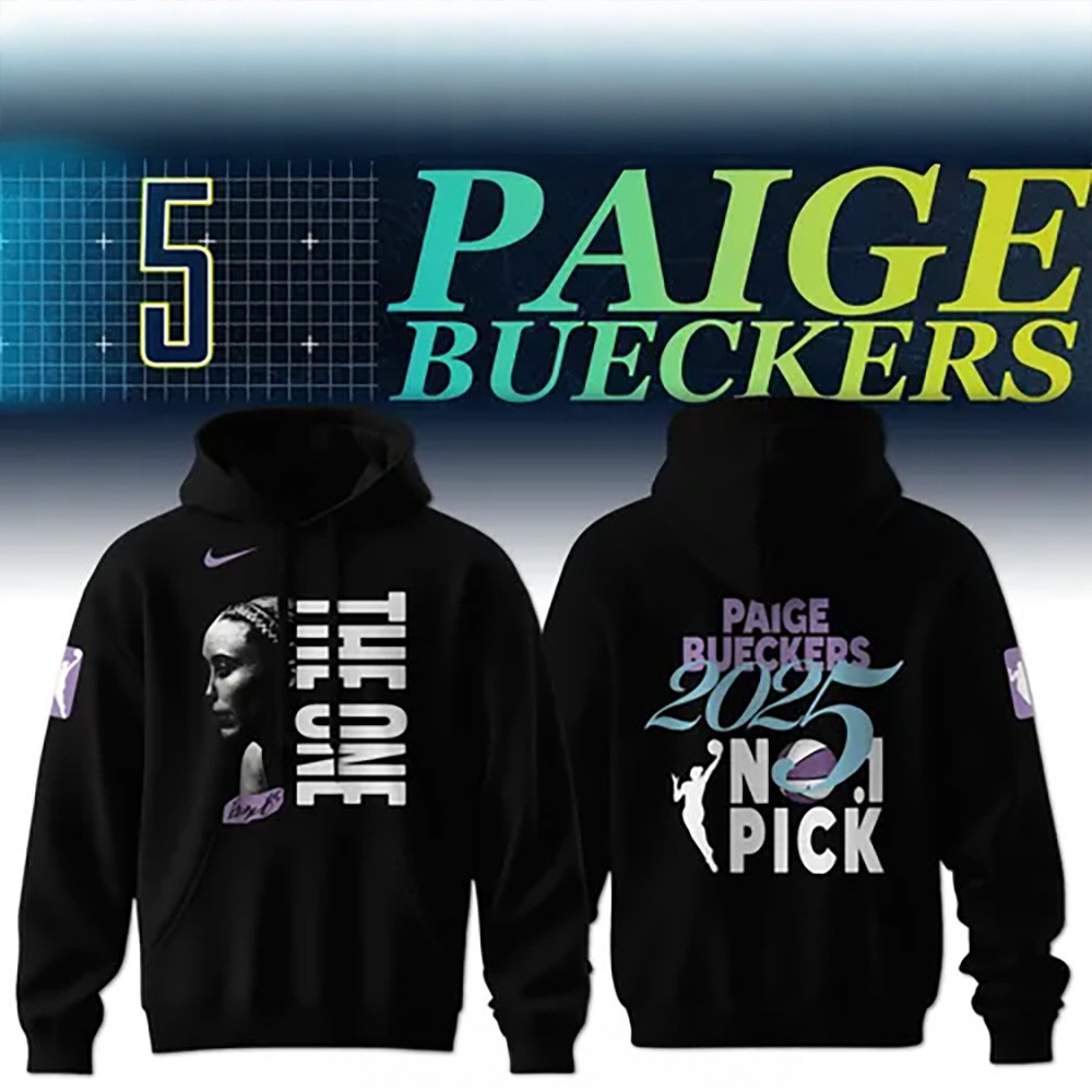 Paige Bueckers 2025 The One WNBA Hoodie Gift Ideas For Basketball Lovers