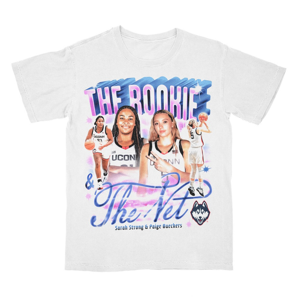 Paige Bueckers Merch Shirt Paige Bueckers & Sarah Strong The Rookie And The Vet Oregontrailrvpk Shirt