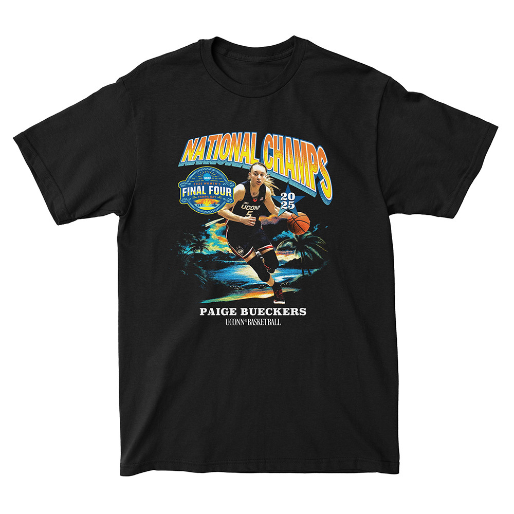 Paige Bueckers Merch Shirt UConn Huskies Women's Basketball National Champions 2025 Cool Tee Oregontrailrvpk Shirt