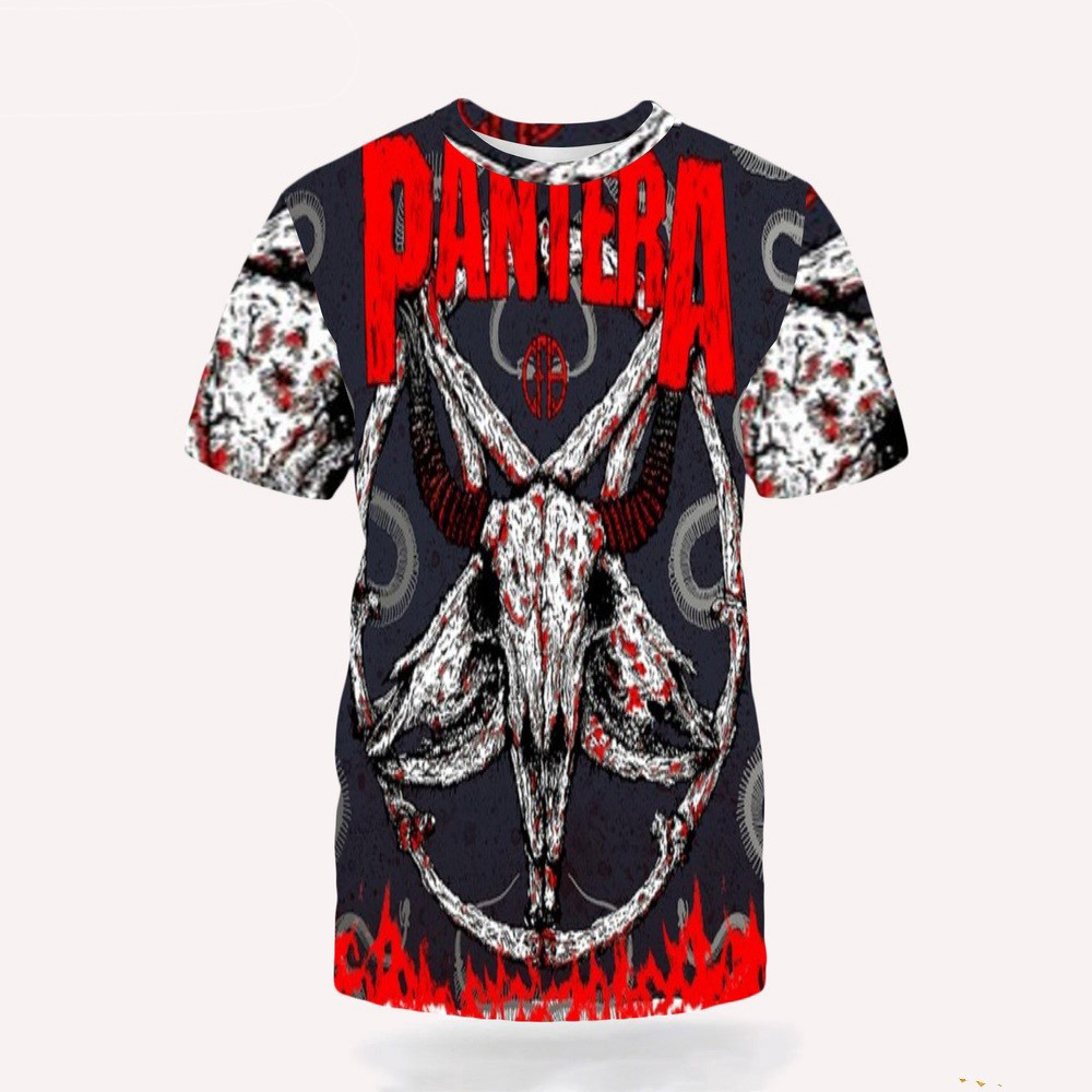 Pantera Poster For Grand Rapids 3D T-Shirt Oregontrailrvpk Shirt
