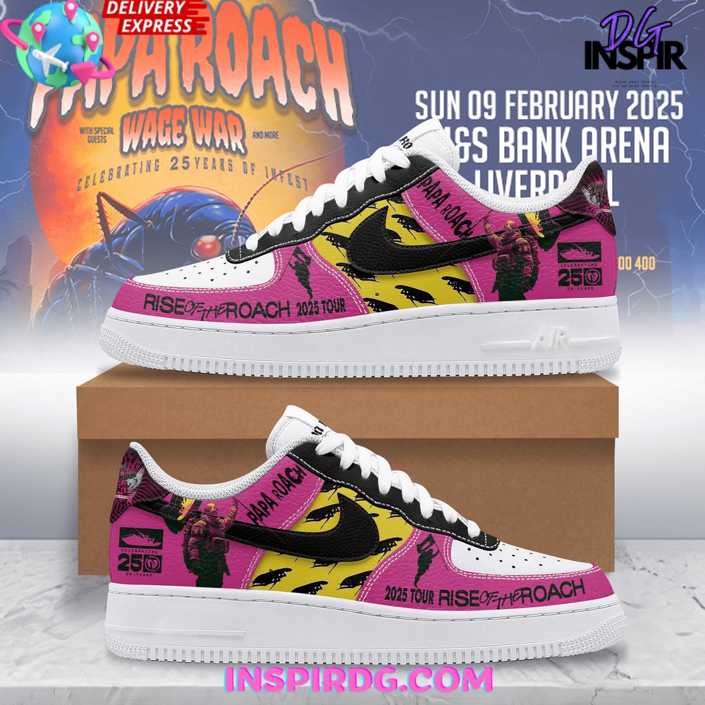 Papa Roach Celebrating 25 Years Air Force 1