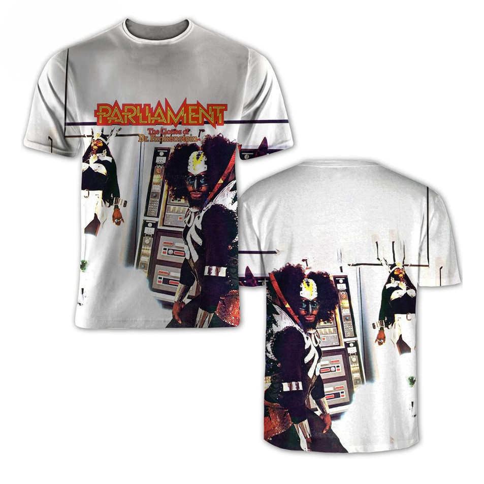 Parliament The Clones Of Dr. Funkenstein Album Cover 3D T-shirt Music Oregontrailrvpk Shirt