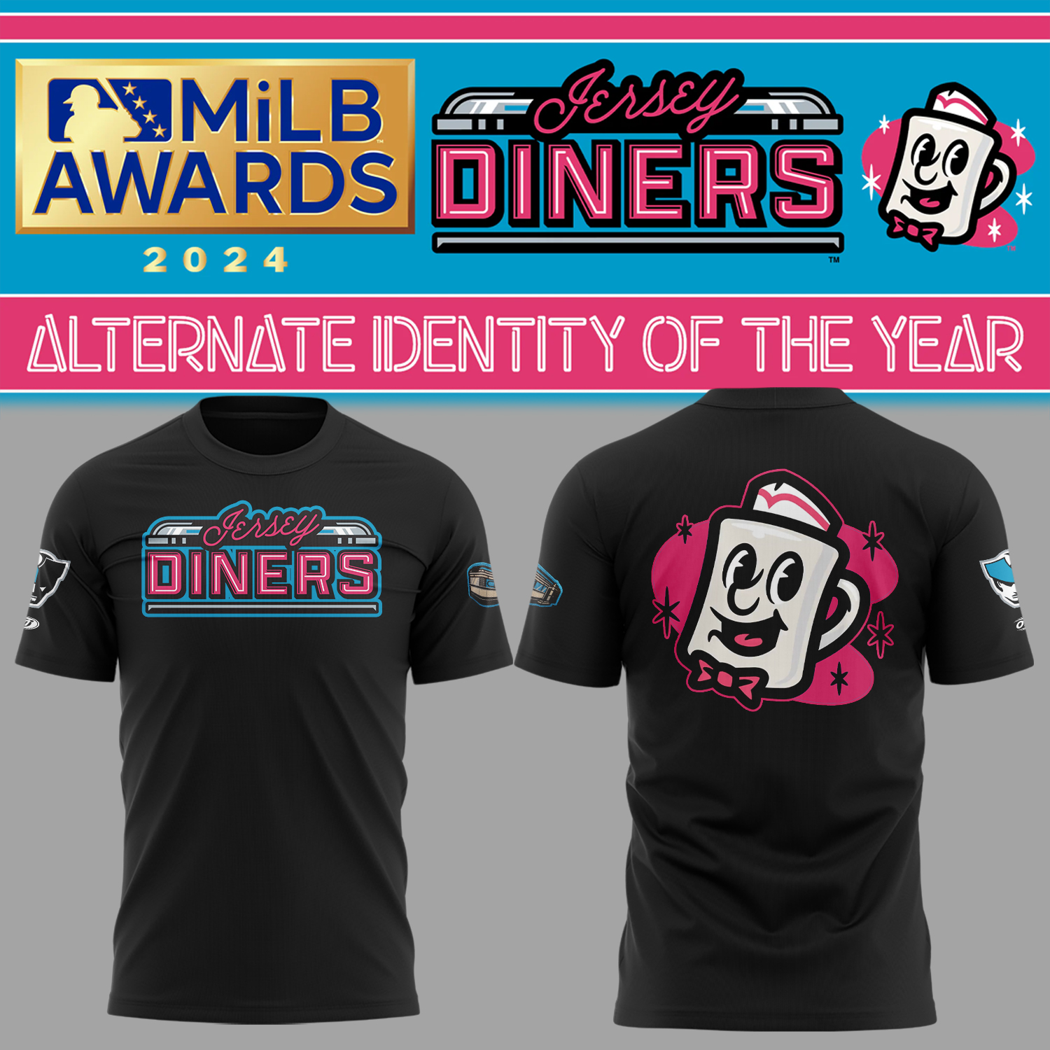 Patriots Baseball Jersey Diners Black T-Shirt For Baseball Players Oregontrailrvpk Shirt