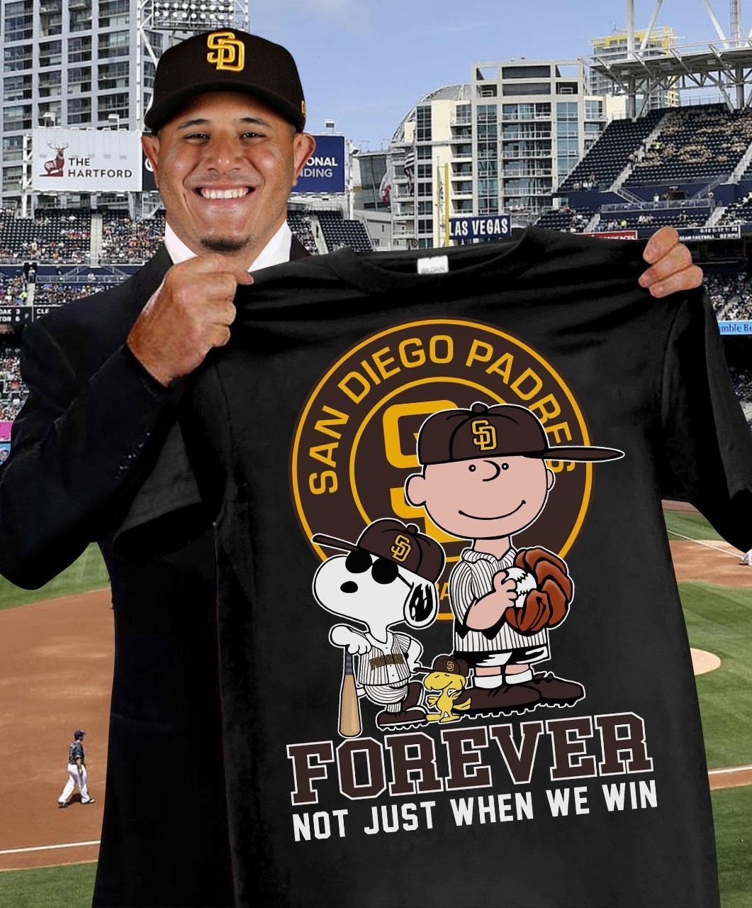 Peanuts San Diego Padres FOREVER Not Just When We Win T-Shirt For Padres True Fans Oregontrailrvpk Shirt