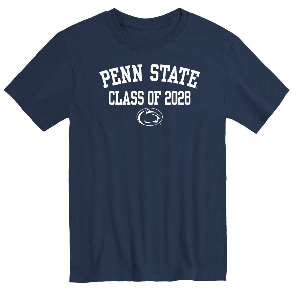 Penn State Class of 2028 Navy T-Shirt Oregontrailrvpk Shirt