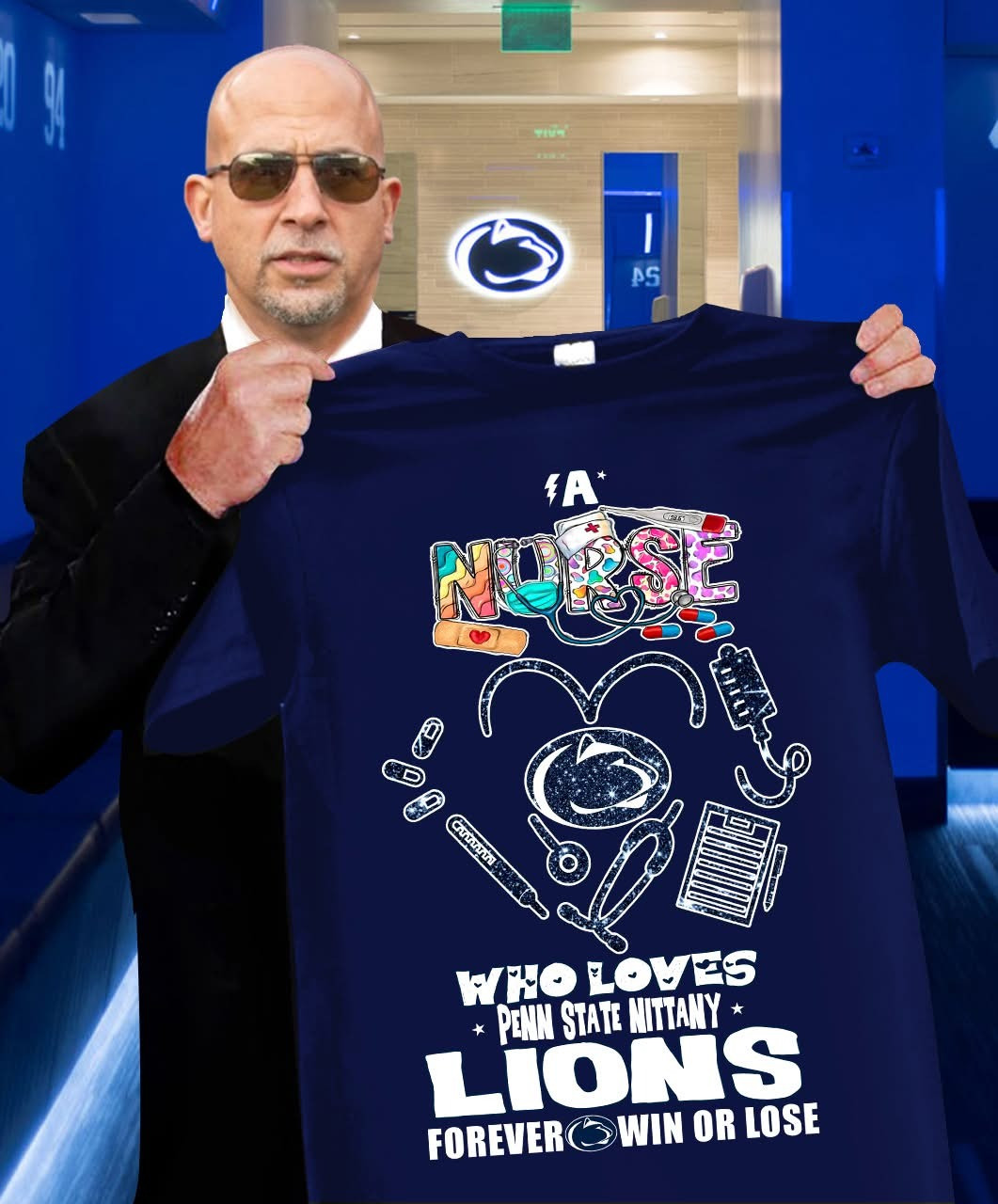 Penn State Nittany Lions Nurse Night Shirt Oregontrailrvpk Shirt