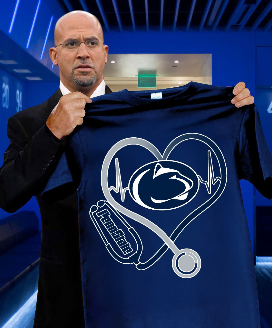 Penn State Nittany Lions Nurses Night T-Shirt Honor Nurses Day Gifts For Football Fans Oregontrailrvpk Shirt