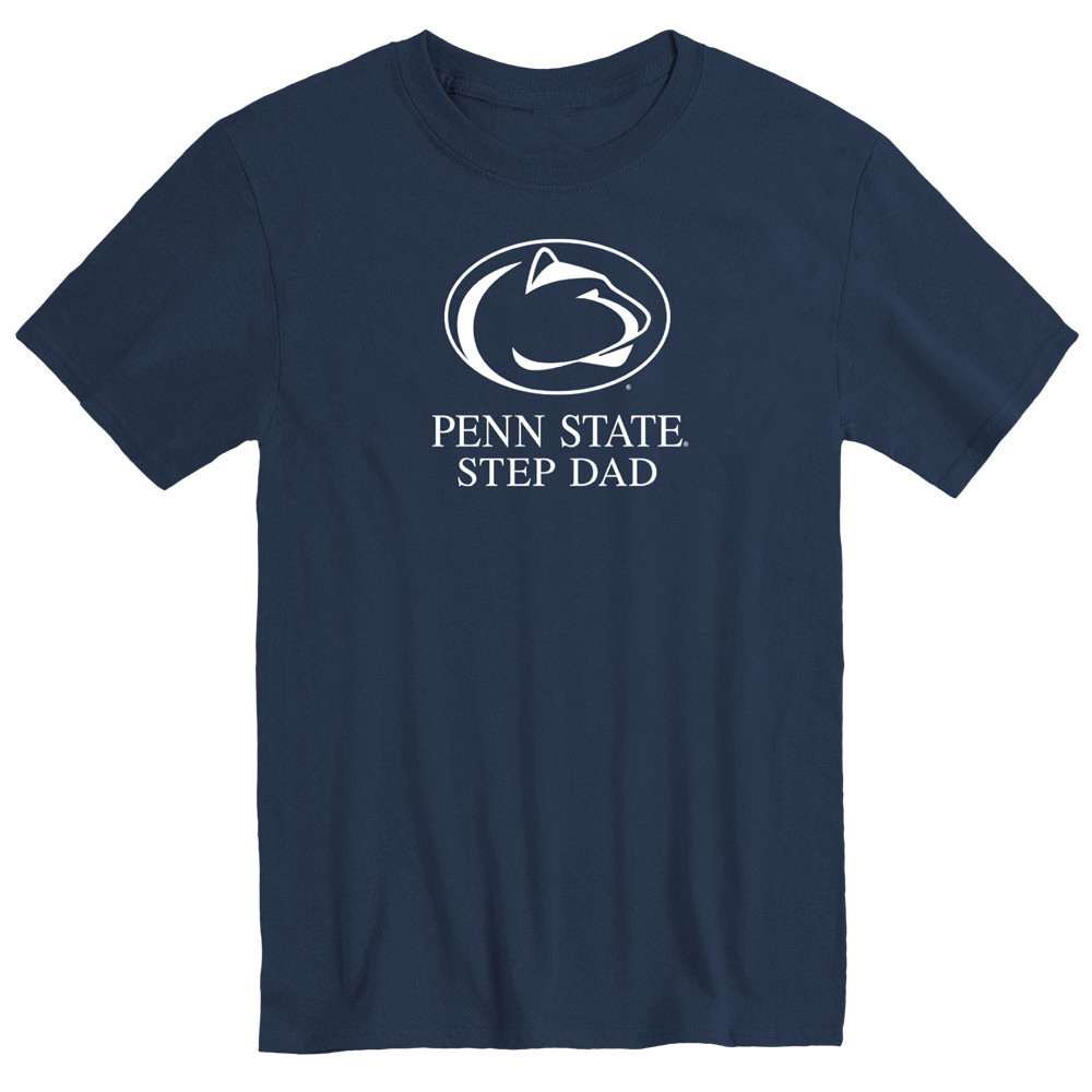 Penn State Step Dad T-Shirt Navy Best Father's Day Gifts For Stepdad Oregontrailrvpk Shirt