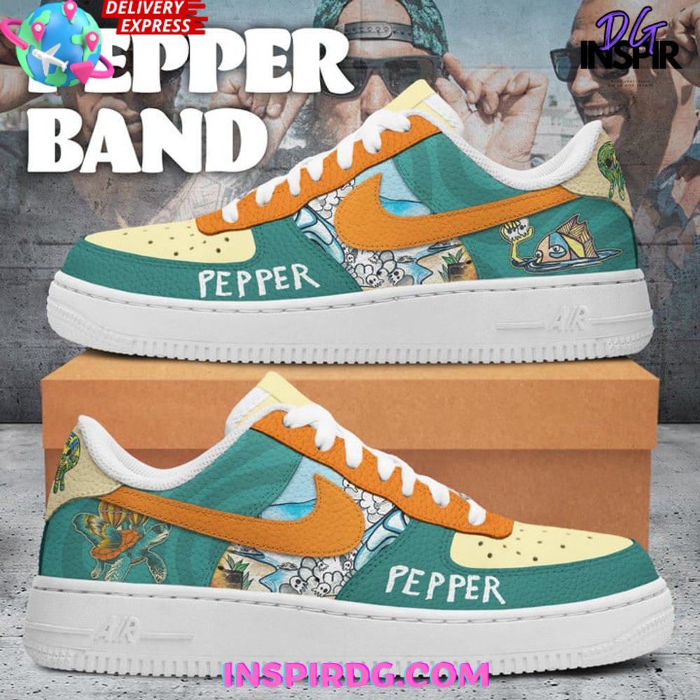 Pepper Band Collab Air Force 1