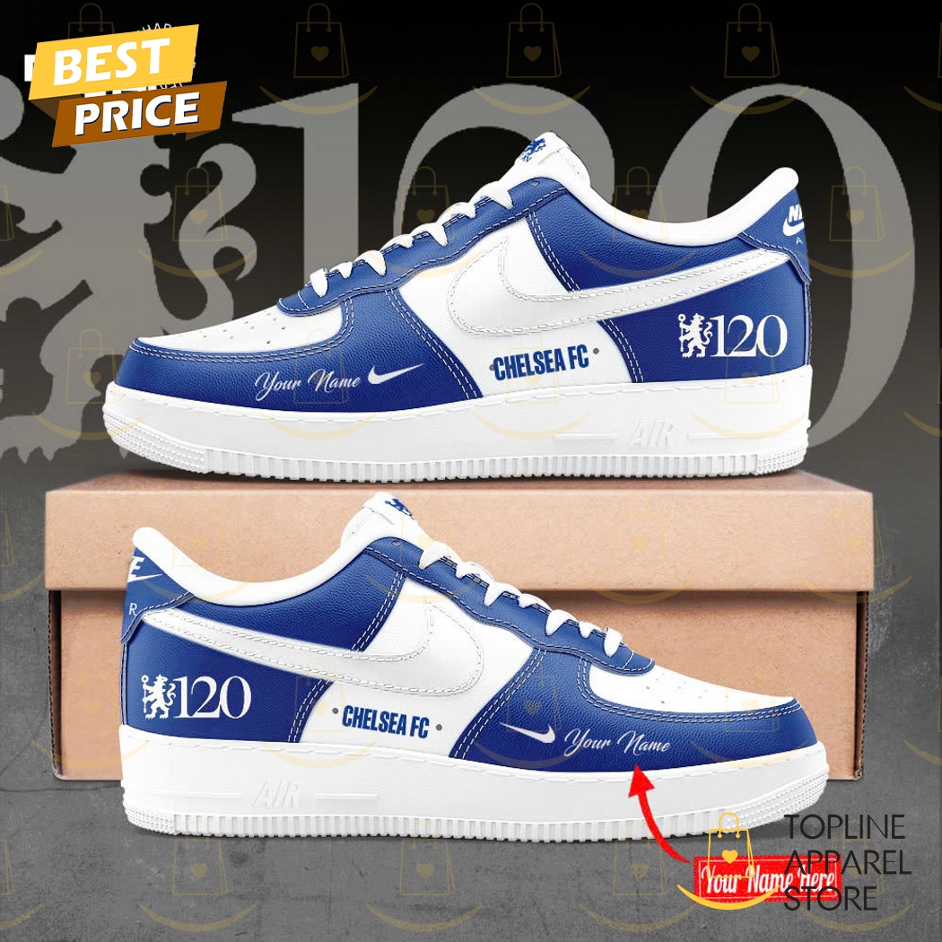 Personalized Chelsea F.C 120th Anniversary Air Force 1