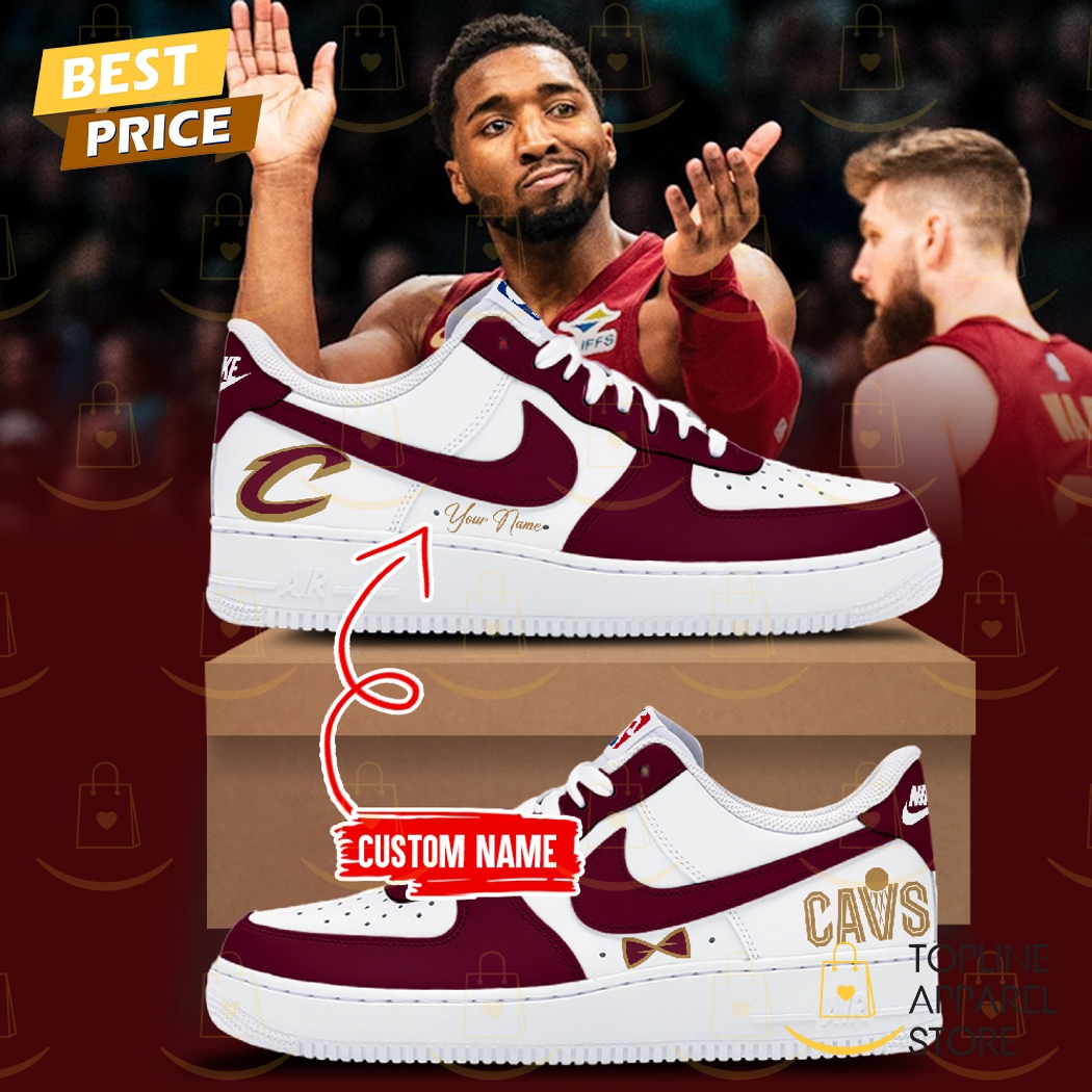 Personalized Cleveland Cavaliers Basketball 2025 Air Force 1