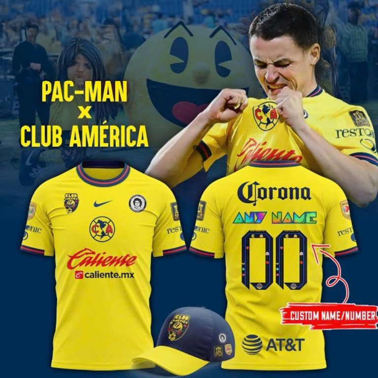 Personalized Club America x Pac Man 2025 Shirt Gift For Club America Fans Oregontrailrvpk Shirt