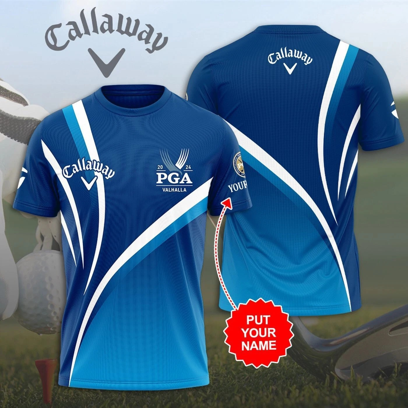 Personalized Golf PGA Championship Callaway Shirt Golfer Gift Ideas For Him Oregontrailrvpk Shirt
