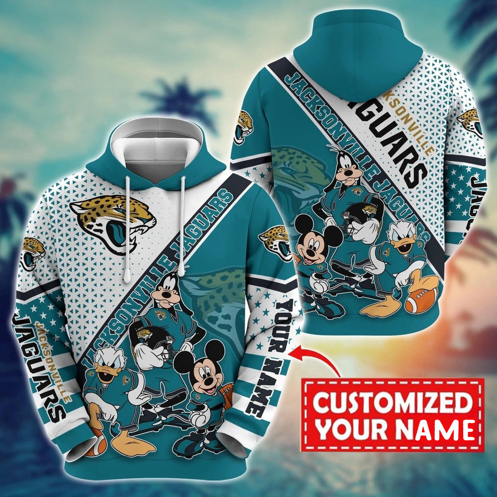 Personalized NFL Jacksonville Jaguars Character Cartoon Movie Hoodie Best Football Gifts