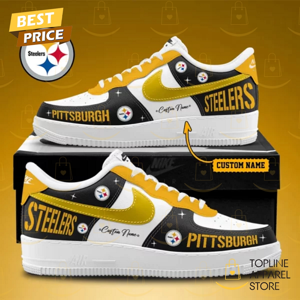 Personalized Pittsburgh Steelers Logo Air Force 1