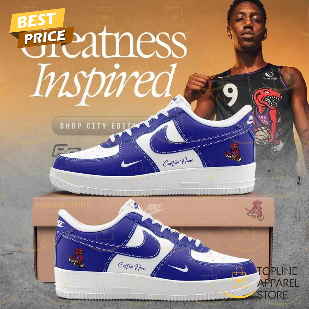 Personalized Toronto Raptors 30th Anniversary City Air Force 1