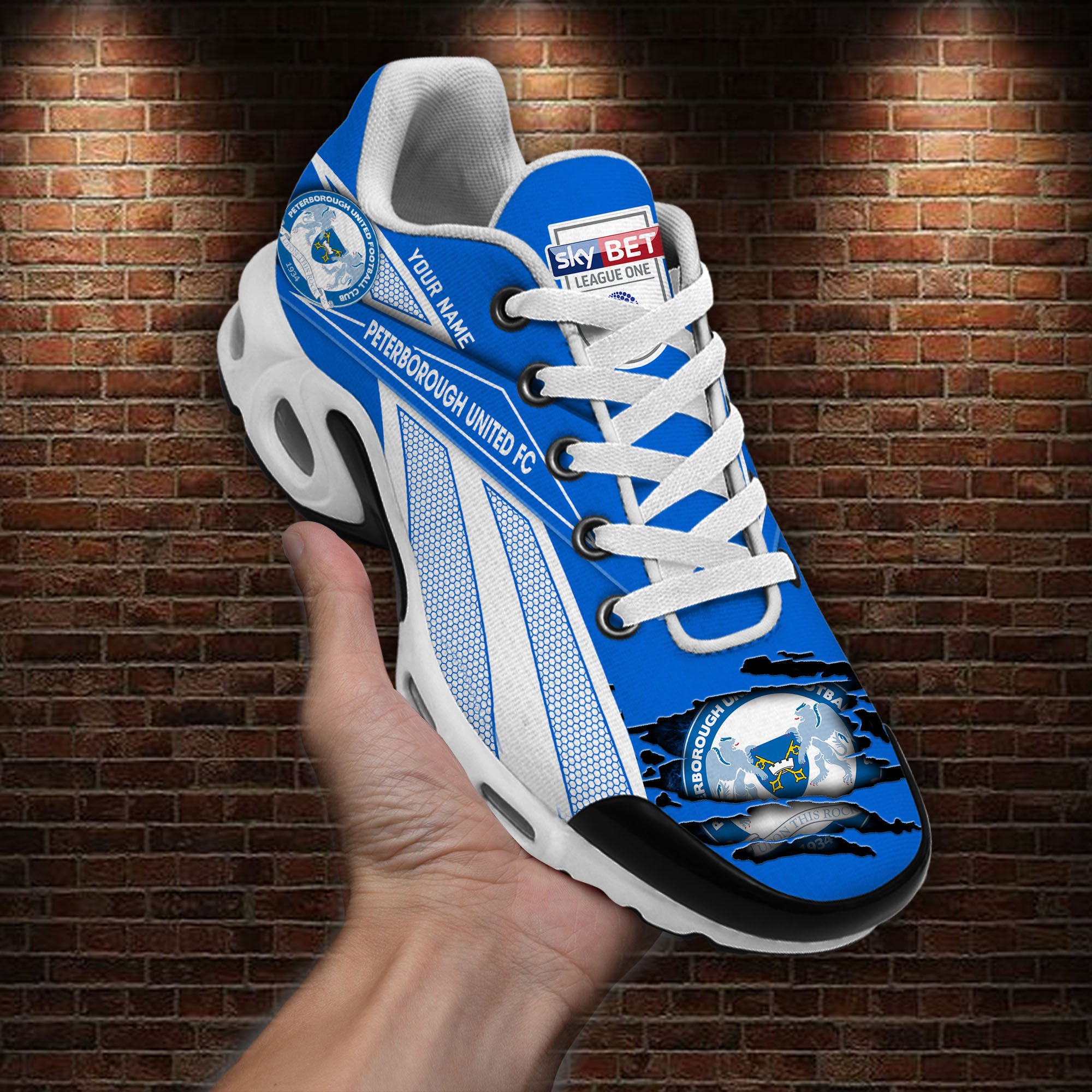 Peterborough United F.C Air Max Plus Shoes Sneakers For Men And Women