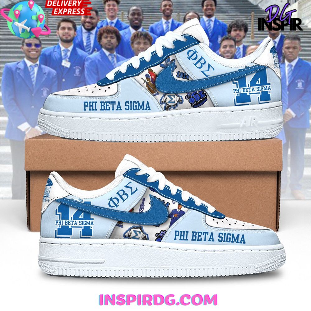 Phi Beta Sigma Limited Edition Air Force 1