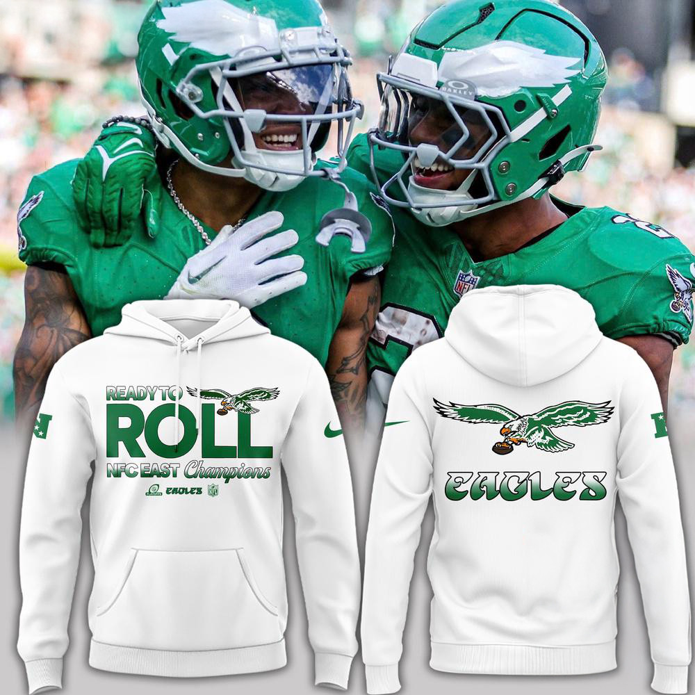 Philadelphia Eagles 2024 NFC East Division Champions Hoodie Unique