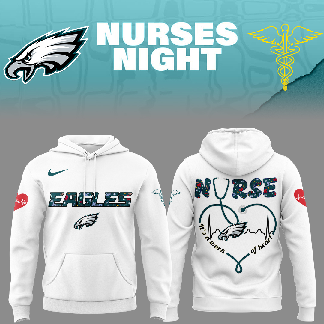 Philadelphia Eagles American Football Nurses Appreciation Hoodie Best