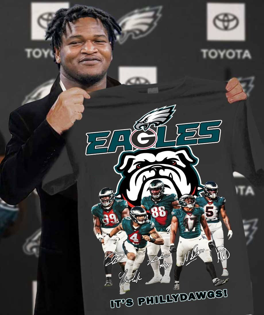 Philadelphia Eagles Dog Its PhillyDawgs T-Shirt Philadelphia Bulldogs Philly Dawgs Merch Oregontrailrvpk Shirt