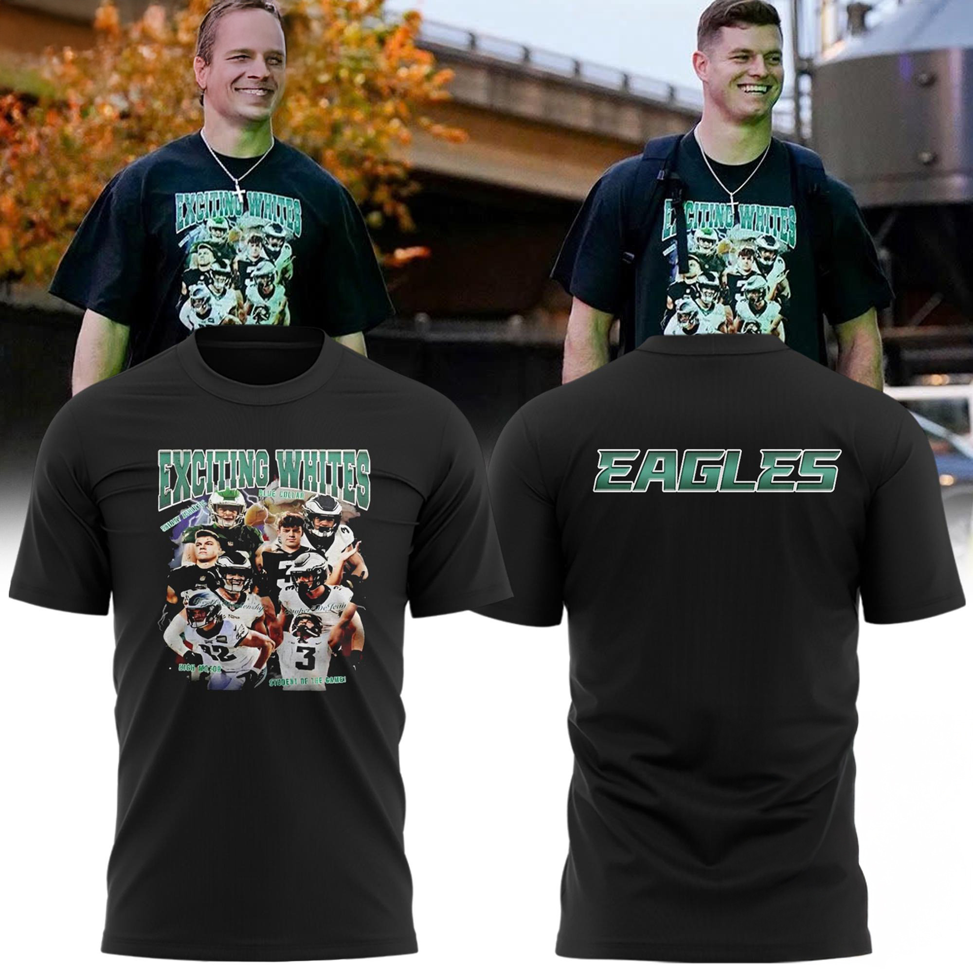 Philadelphia Eagles Exciting Whites Special Edition Shirt Best Gift For Football Lovers Oregontrailrvpk Shirt