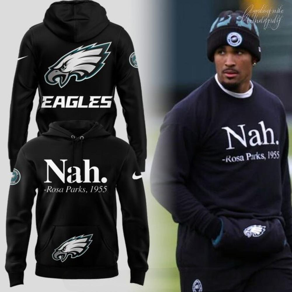 Philadelphia Eagles Jalen Hurts Nah Hoodie Unique