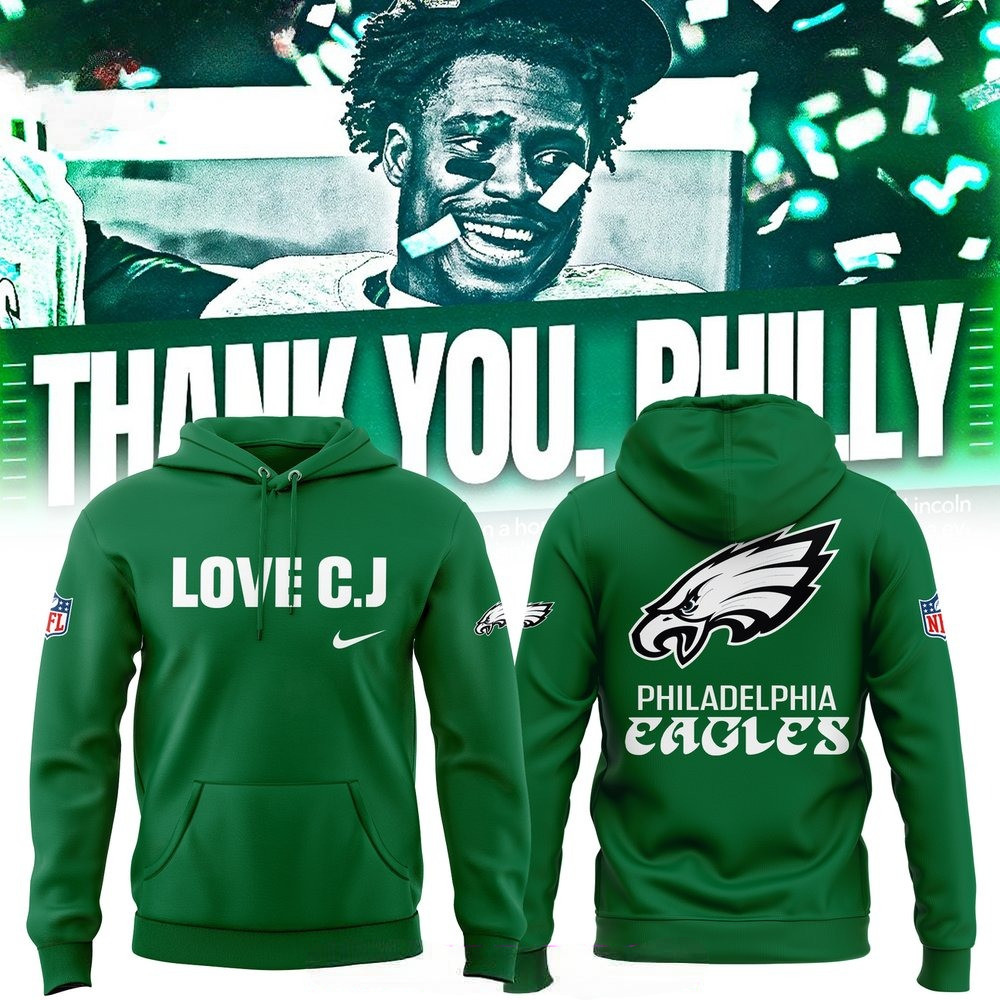 Philadelphia Eagles Love CJ Special Hoodie Gift For Football Lovers