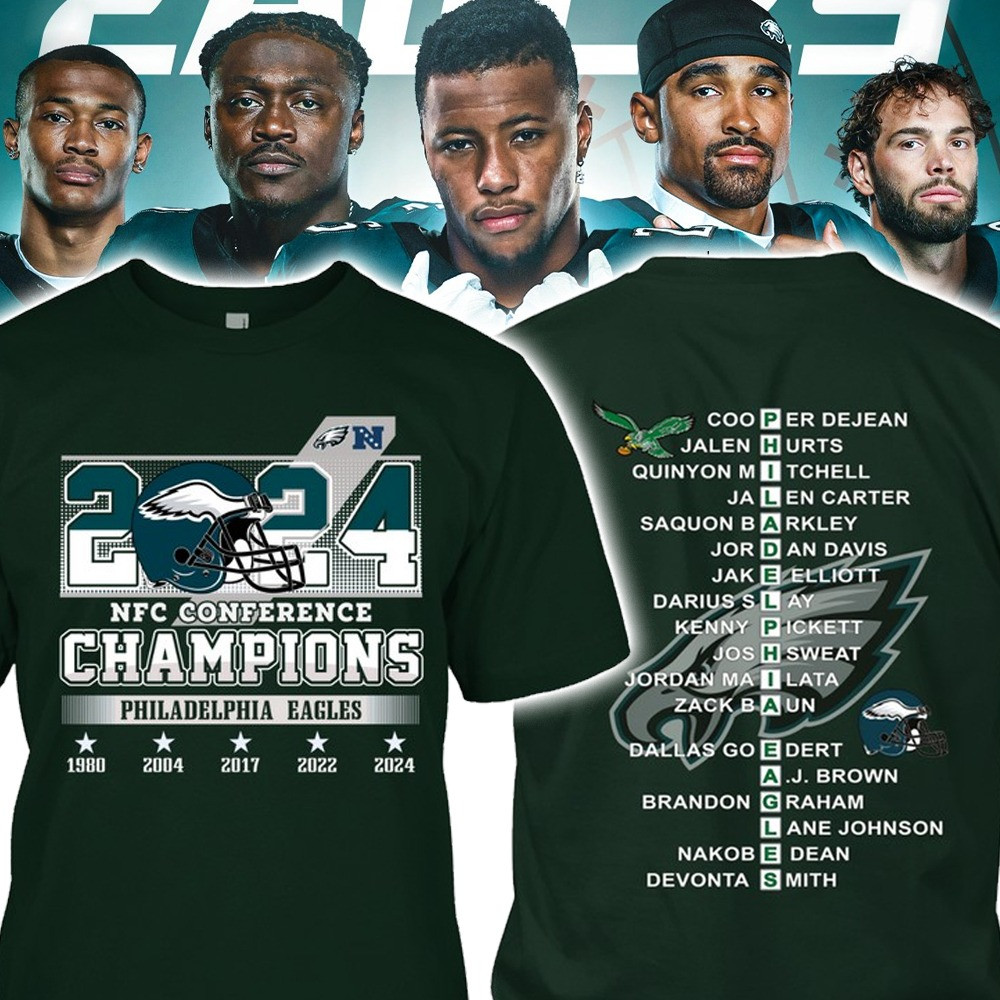 Philadelphia Eagles NFC Champions Shirt Gifts For Philadelphia Eagles Fans Oregontrailrvpk Shirt