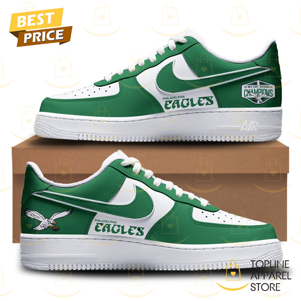 Philadelphia Eagles Nfc East Champions Kelly Green Air Force 1