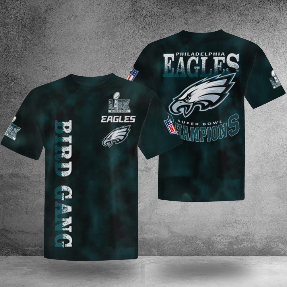 Philadelphia Eagles Super Bowl Champions Bird Gang Shirt For Fan Best Football Gifts Oregontrailrvpk Shirt